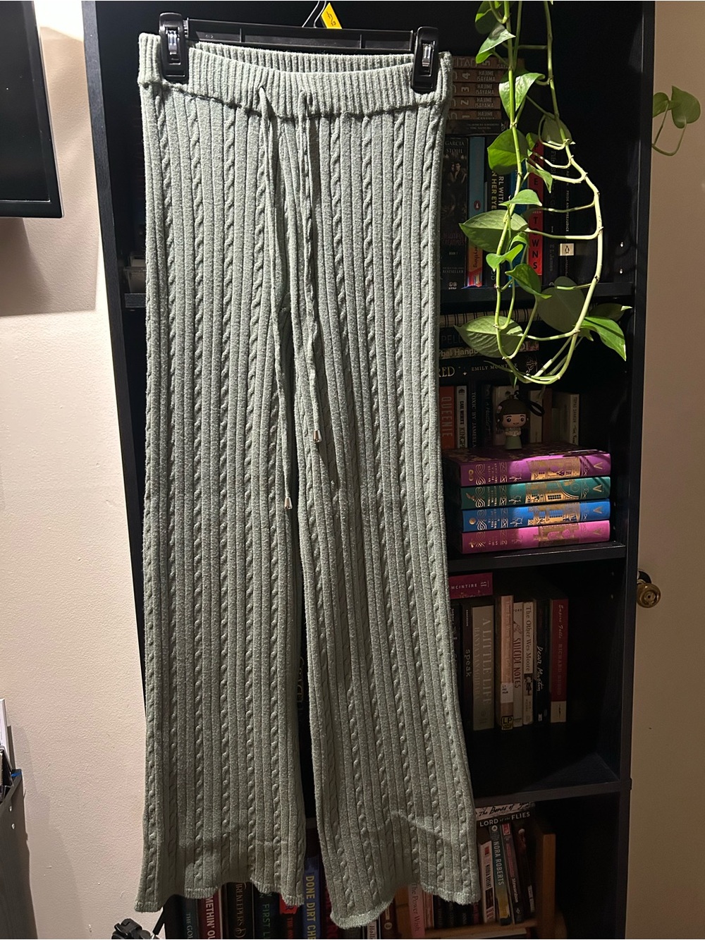 Cable Knit Sweater Pants